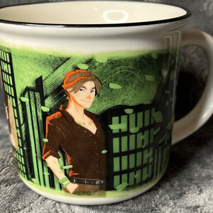 Jade City Illumicrate 12 oz Mug, Fonda Lee, White with Color Graphics, 3 3/8"